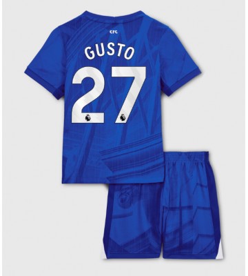 Chelsea Malo Gusto #27 Hjemmebanetrøje Børn 2025-26 Kortærmet (+ Korte bukser)